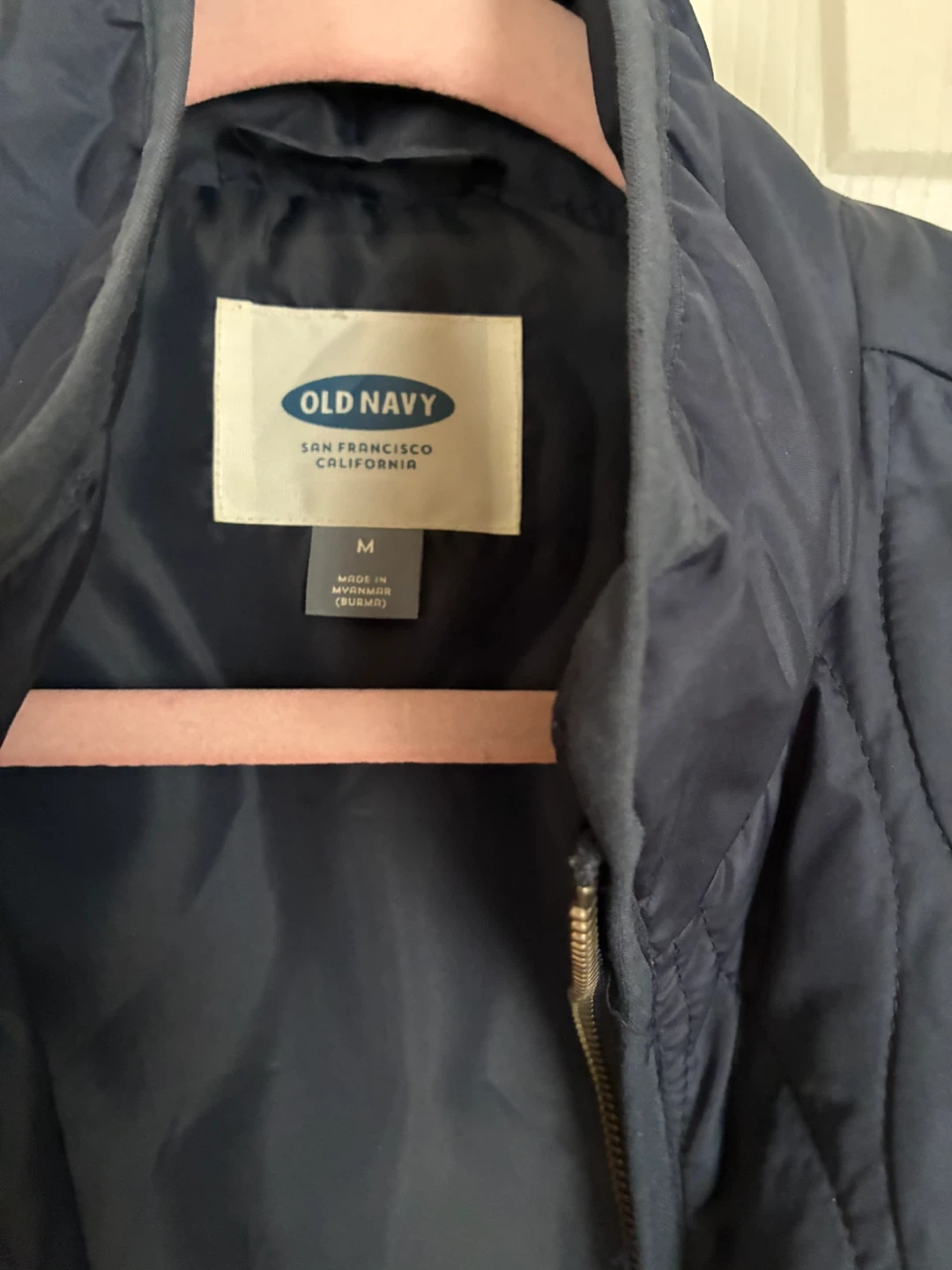Old Navy Quilted Vest - Navy - Medium - photo 5