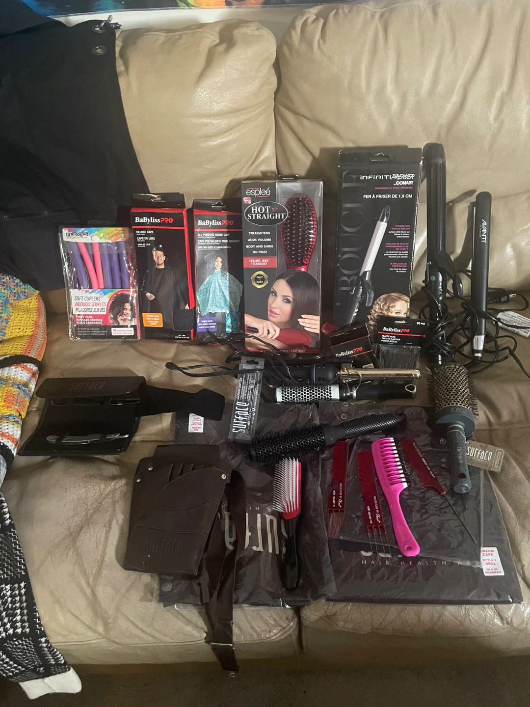 Professional Hair Styling Tools Collection