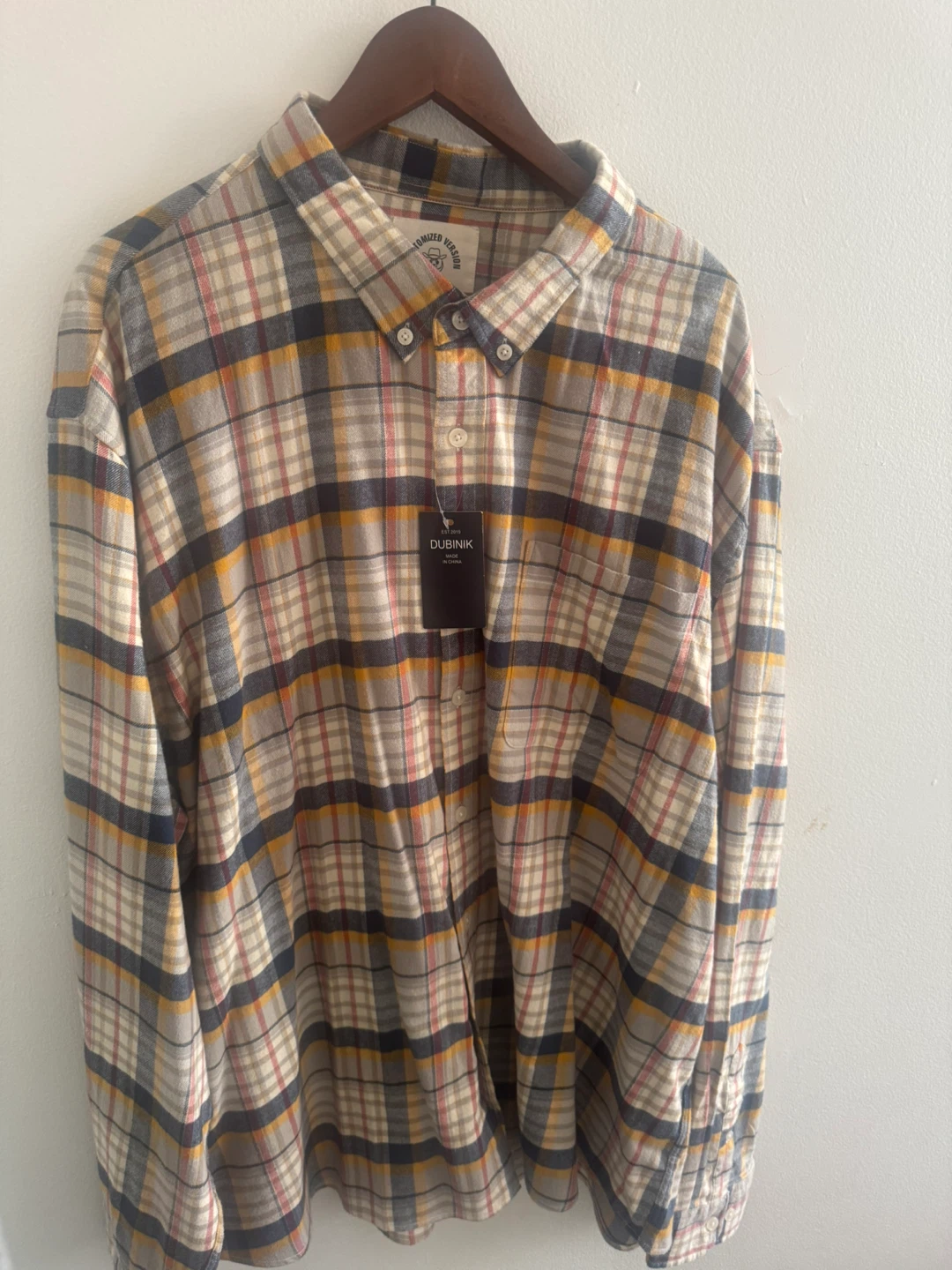 Dubinik Flannel Shirt - Size 4XL