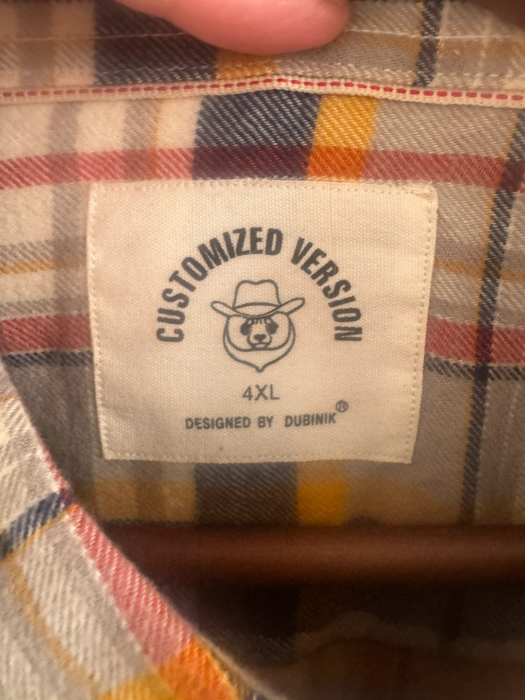 Dubinik Flannel Shirt - Size 4XL - photo 2