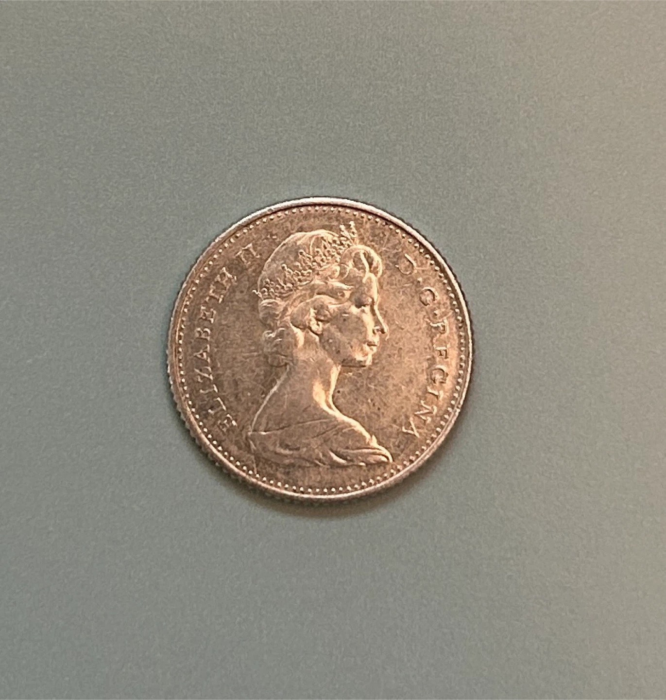 1967 Canada 10 Cents Coin - Centennial Year - photo 2
