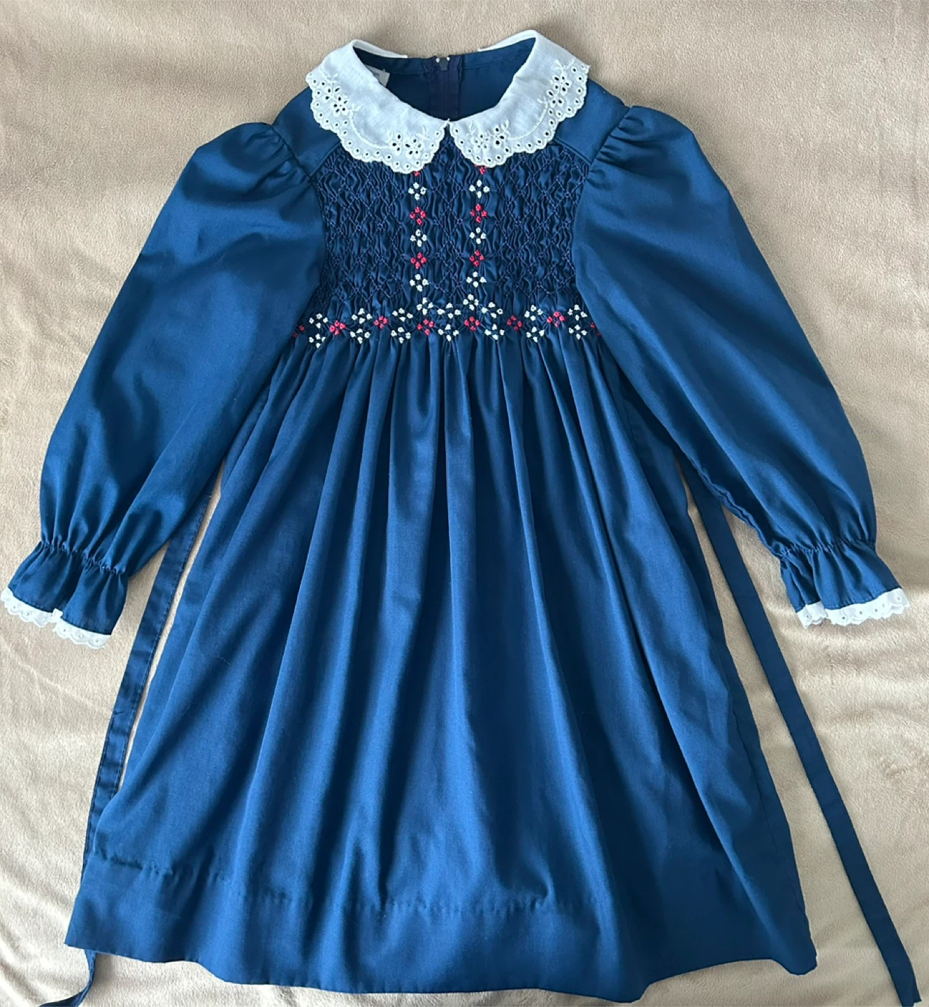 Elegant blue dress 7Y