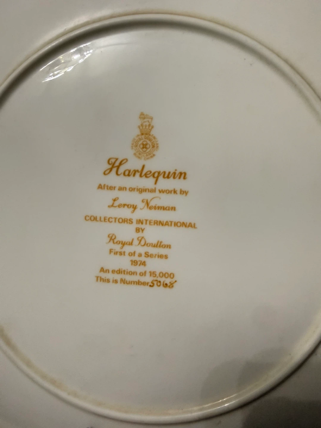 LeRoy Neiman Royal Doulton Collector Plates Set - photo 2