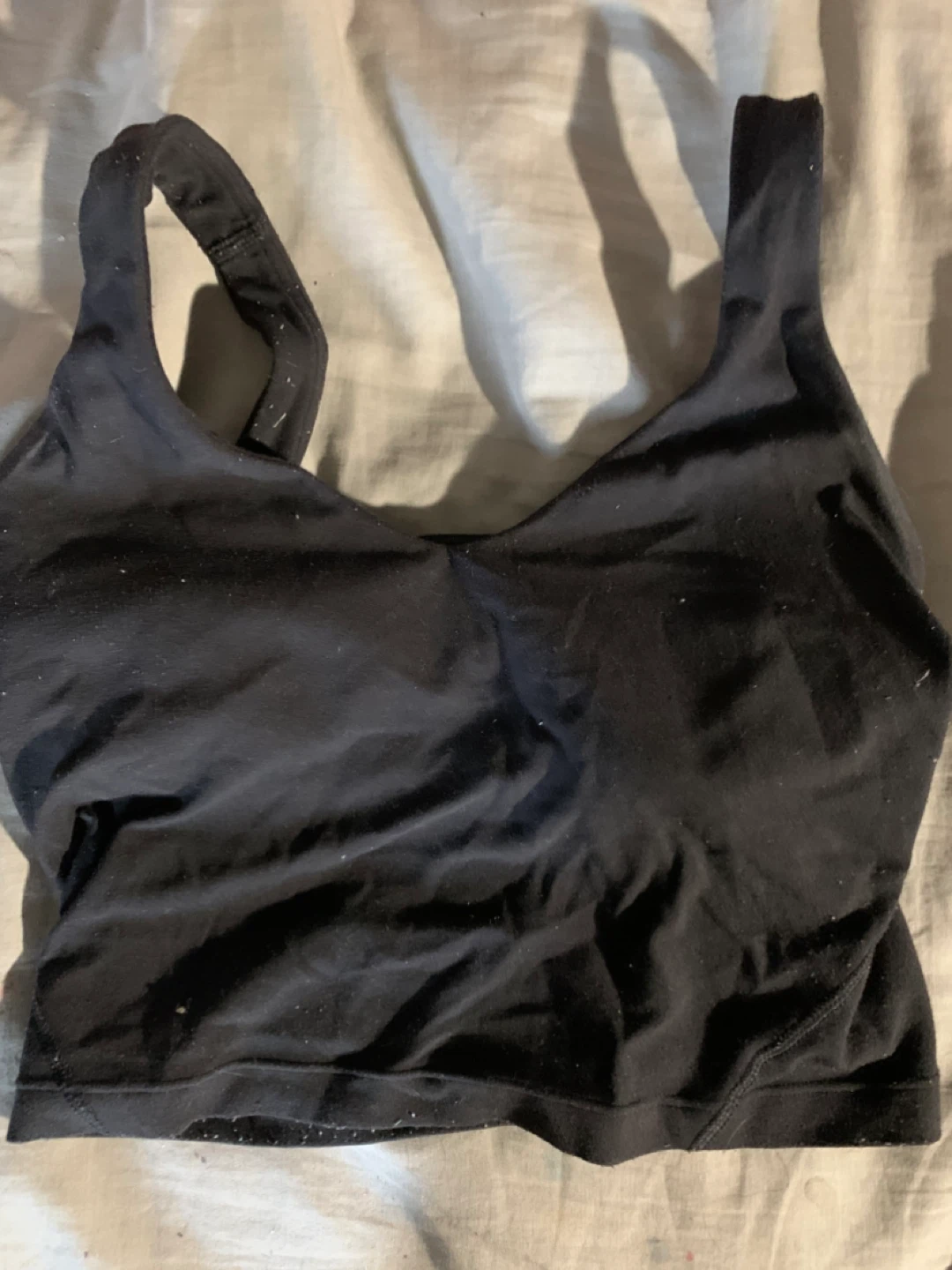 Lululemon Black Sports Bra Tank Top - photo 2