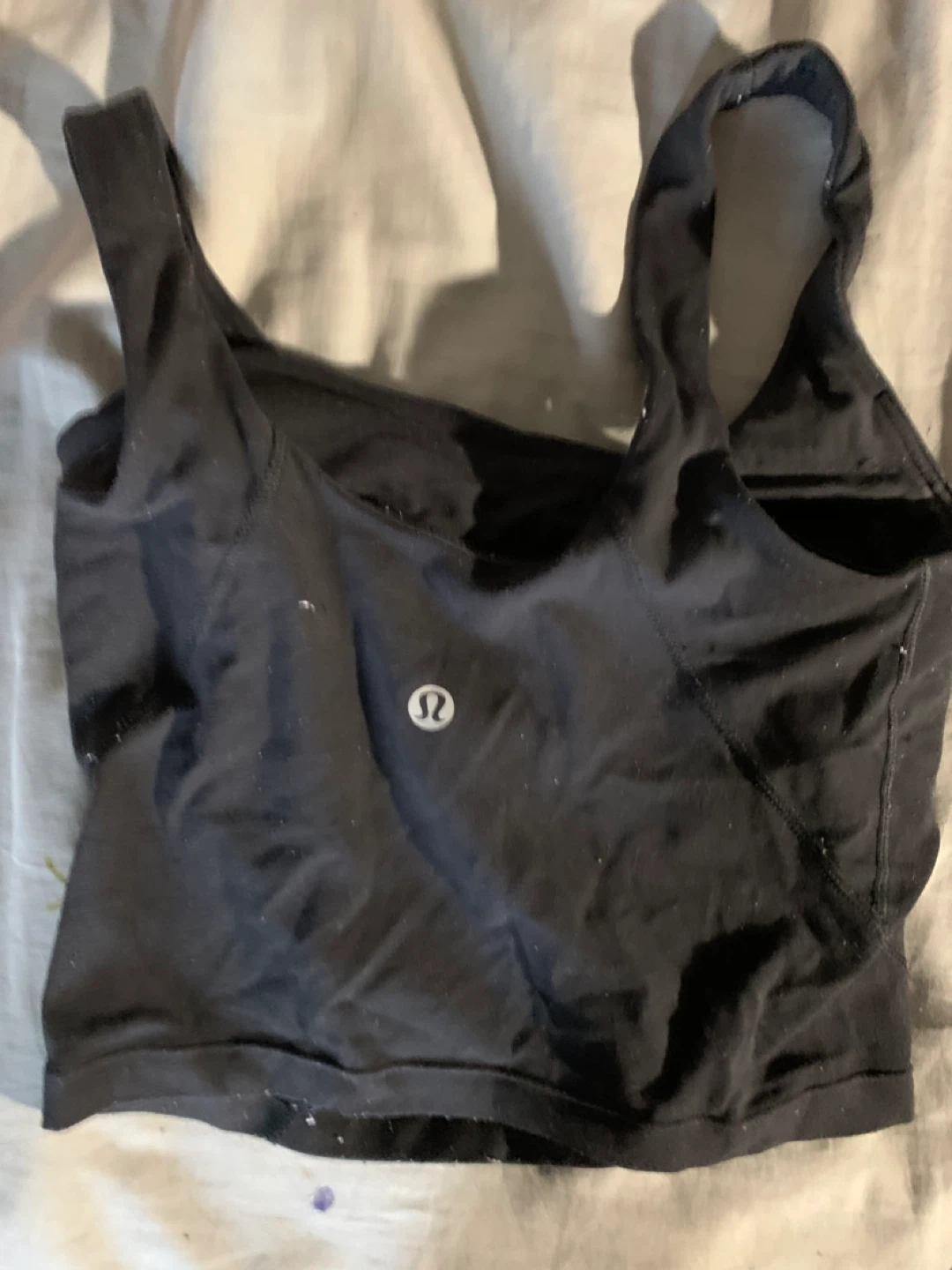 Lululemon Black Sports Bra Tank Top