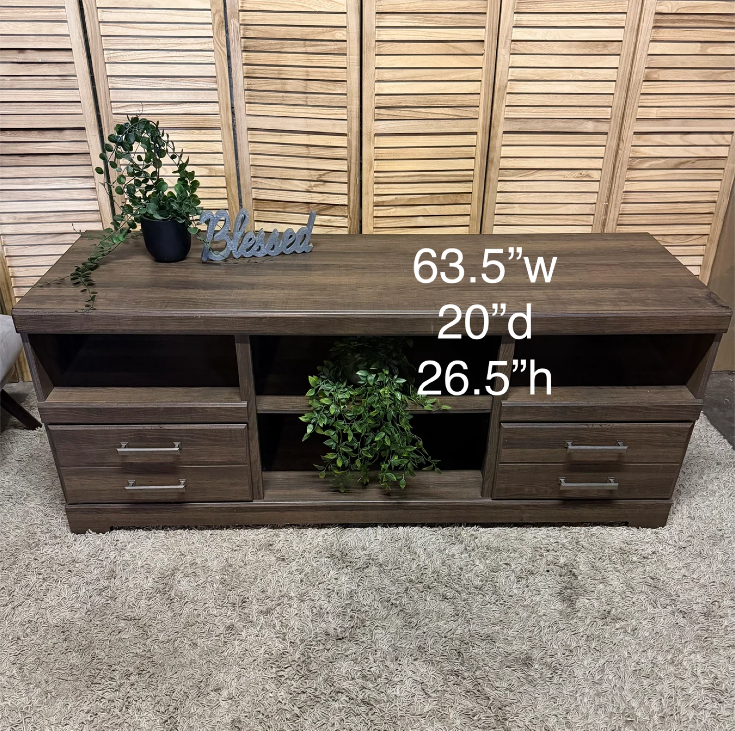 Ashley Console Table/TV Stand - photo 5