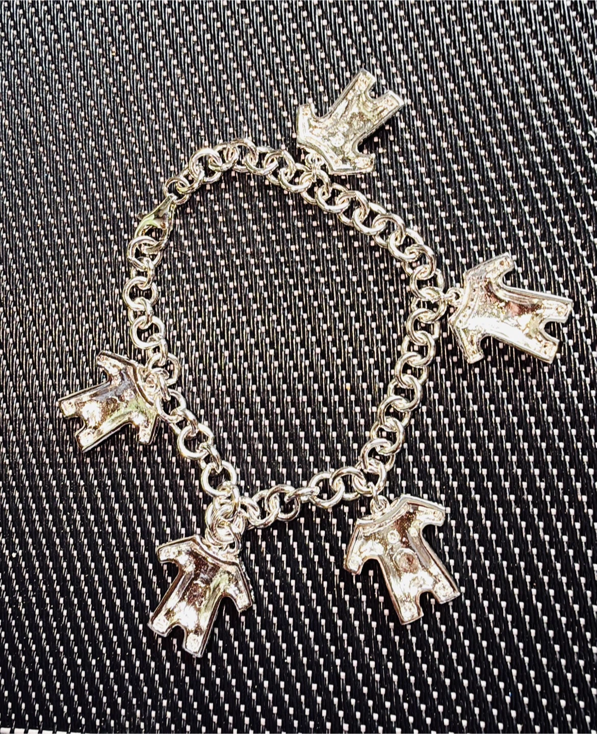 925 Silver Baby Onesie Charm Bracelet - photo 4
