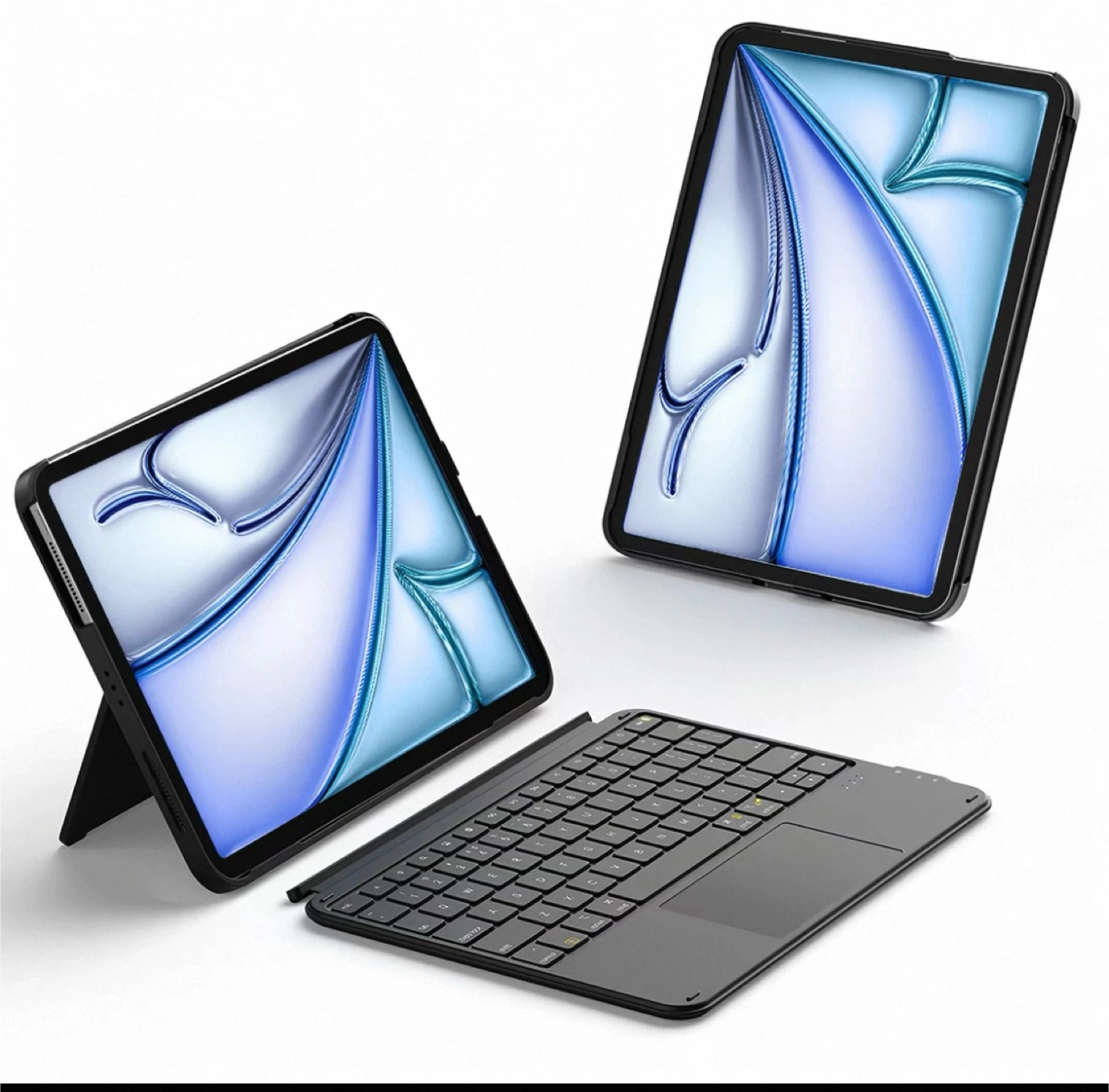 inateck ipad air 6 (11") grey add-on keyboard - photo 2
