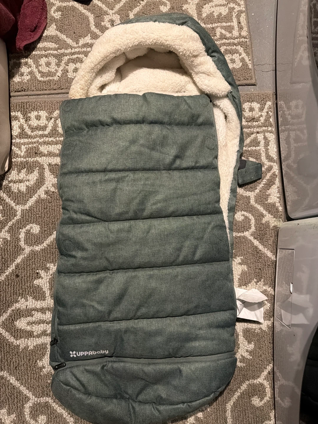 UPPAbaby Cozy Ganoosh Footmuff - Emmett green melange