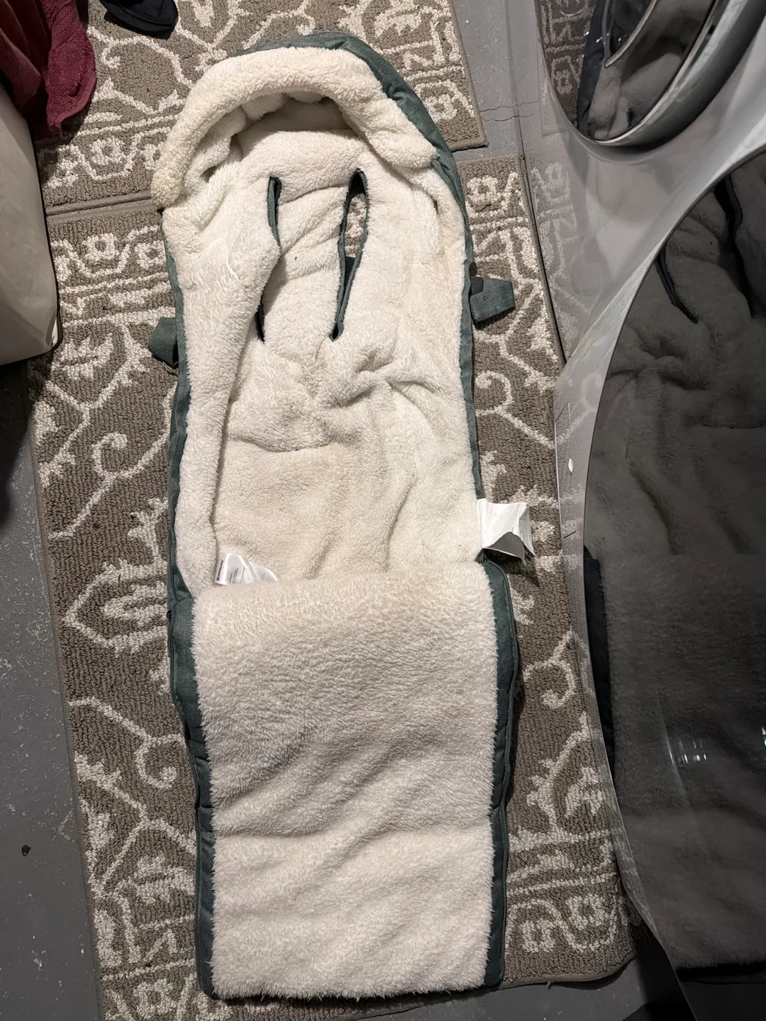 UPPAbaby Cozy Ganoosh Footmuff - Emmett green melange - photo 2