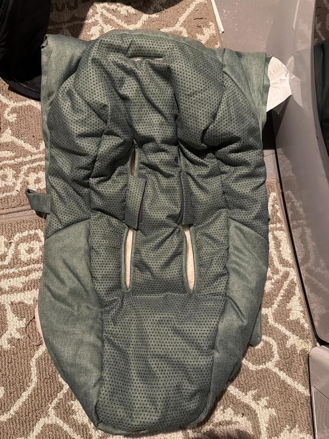UPPAbaby Cozy Ganoosh Footmuff - Emmett green melange - photo 3