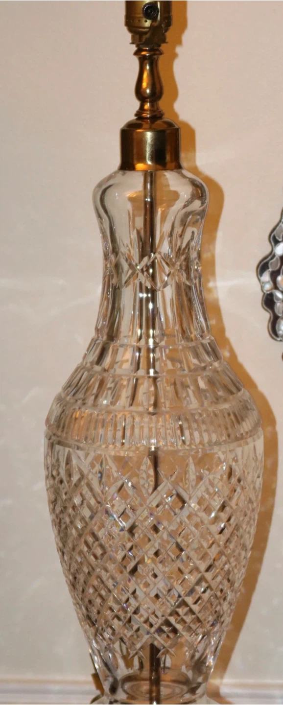 Crystal Table Lamp Base