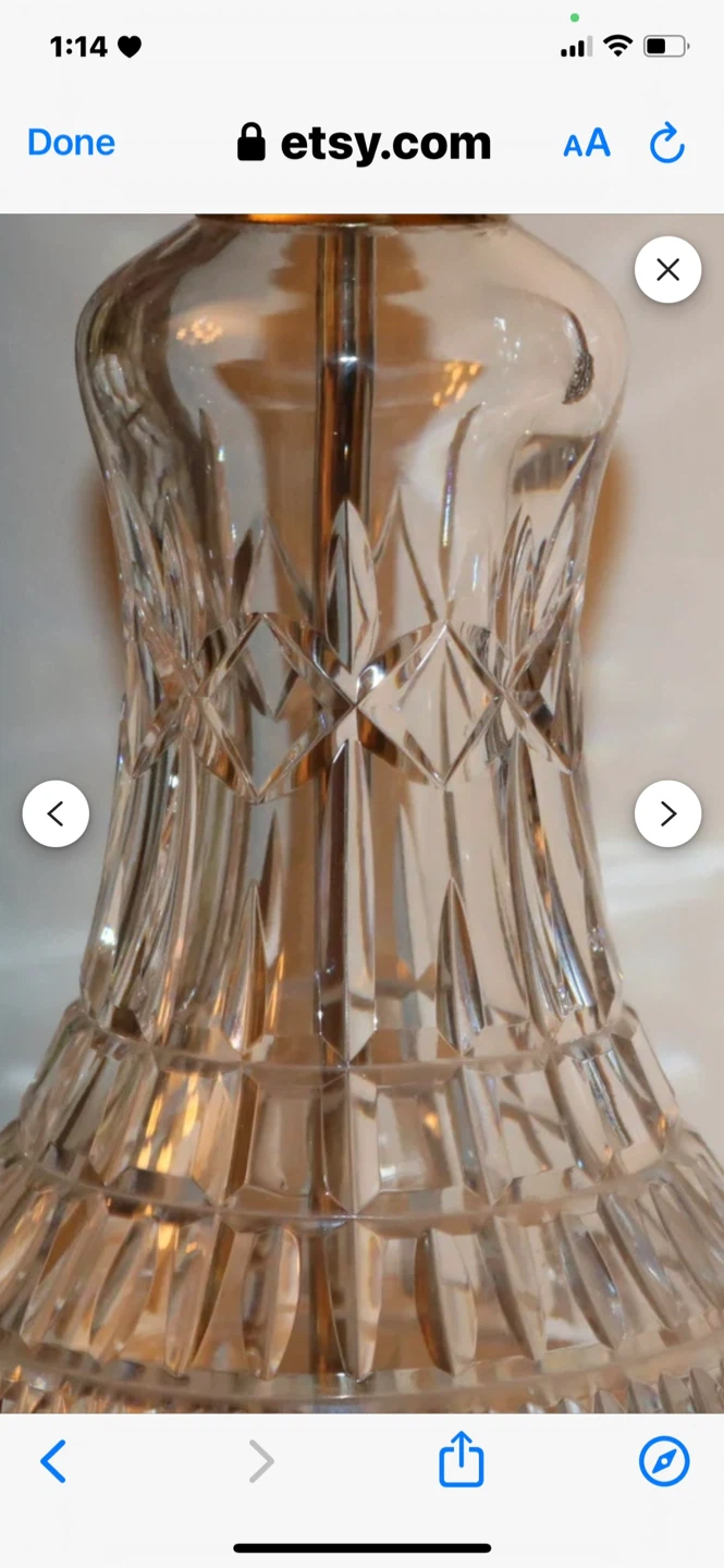 Crystal Table Lamp Base - photo 3