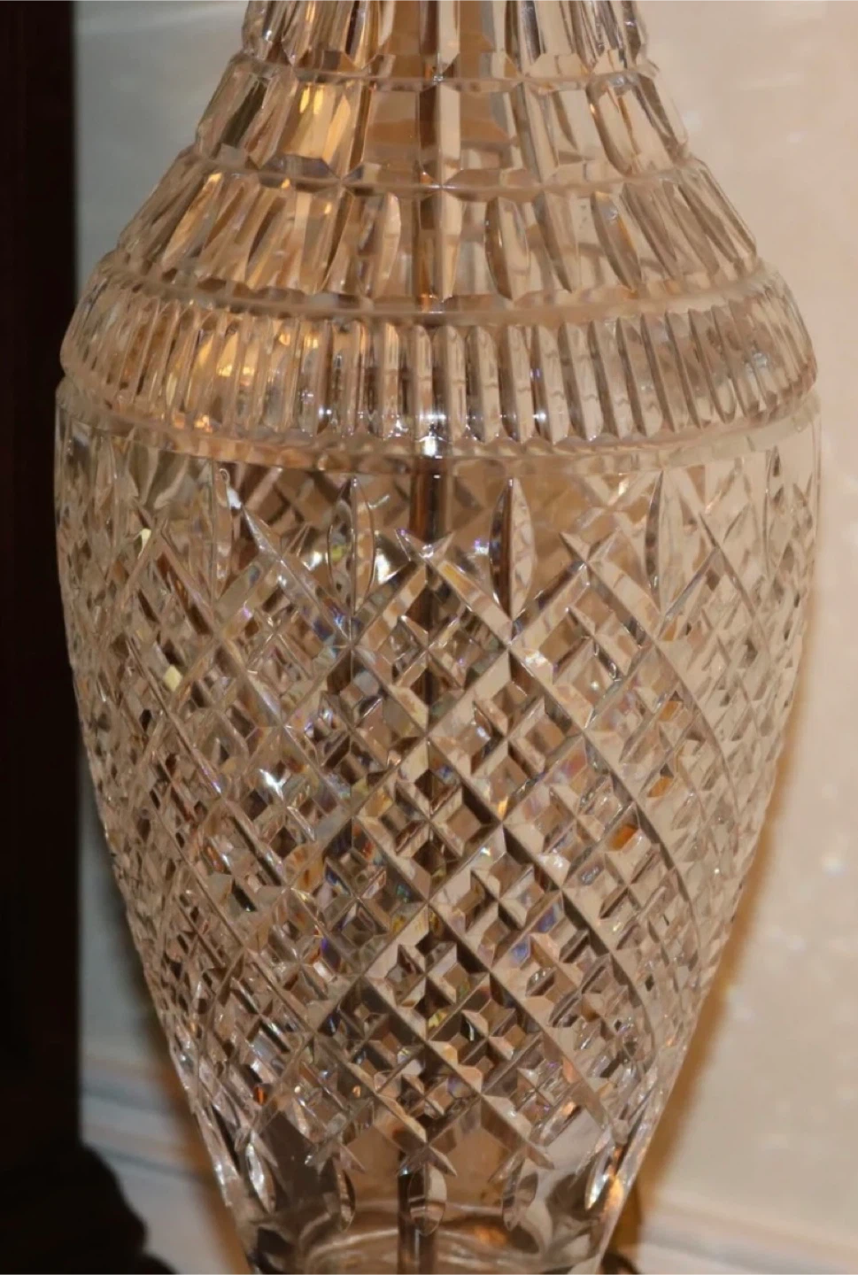 Crystal Table Lamp Base - photo 2
