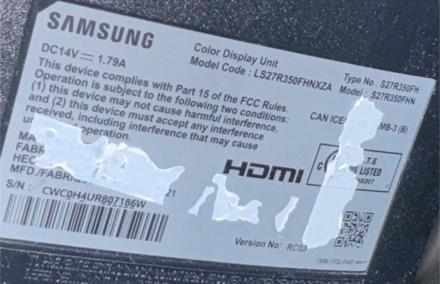 Samsung 27" Monitor LS27R350FH - photo 2
