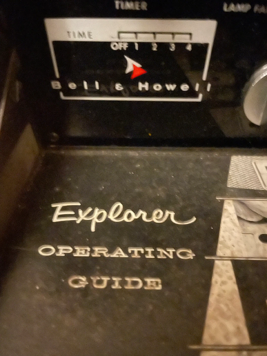Bell & Howell Explorer Projector - photo 4