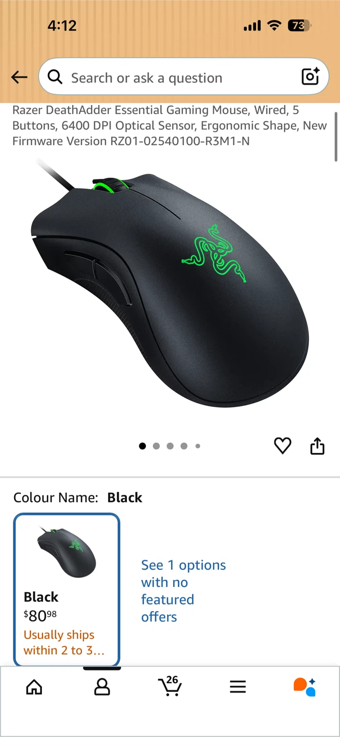 Razer Gaming Mouse & Redragon K552 Keyboard Bundle - photo 2