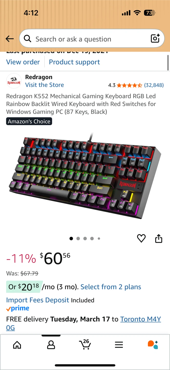 Razer Gaming Mouse & Redragon K552 Keyboard Bundle - photo 3