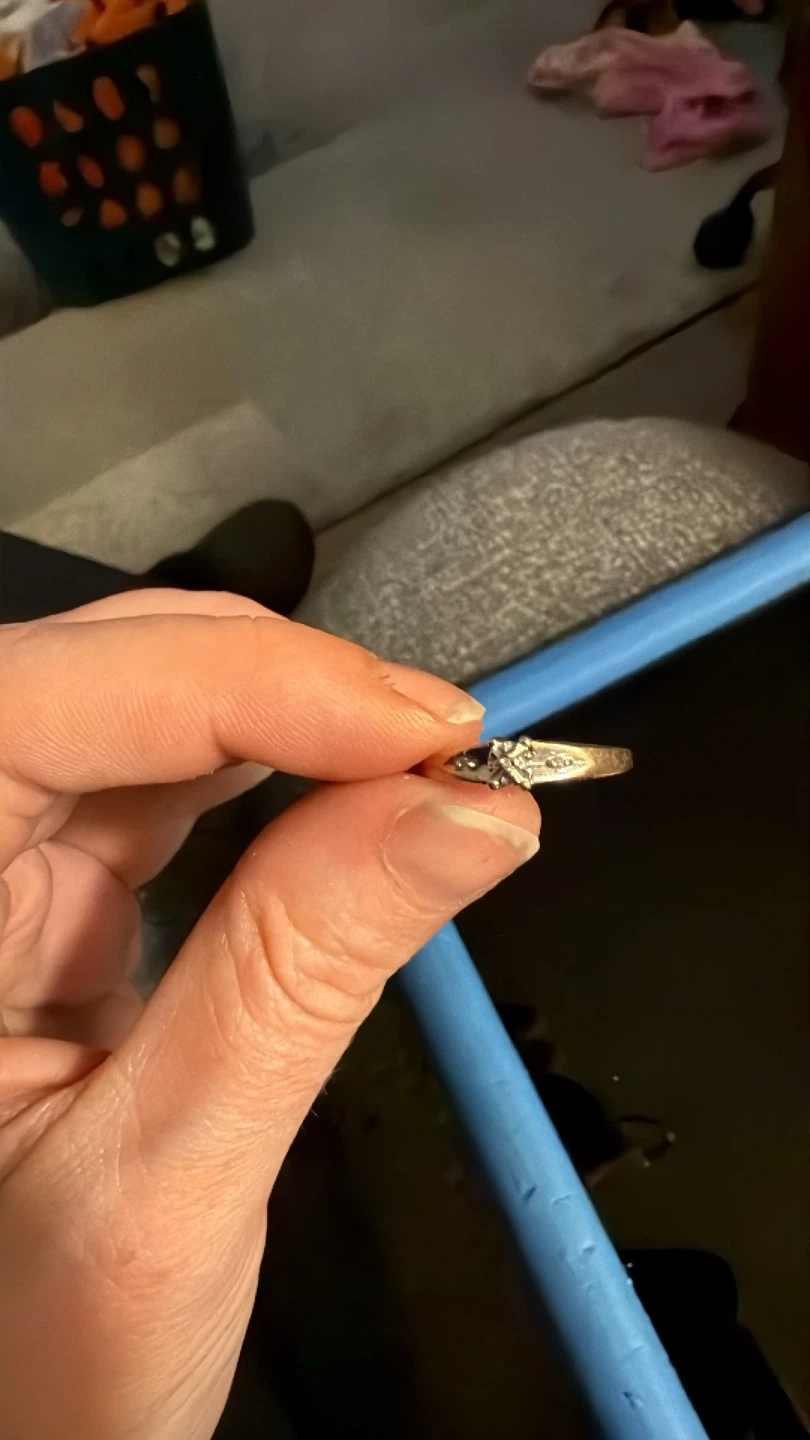Gold Ring with Diamonds