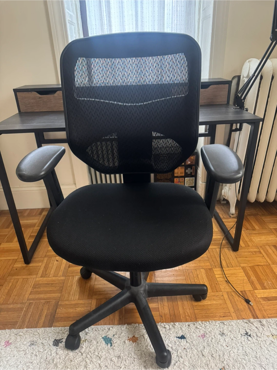 Black Mesh Office Chair - photo 3
