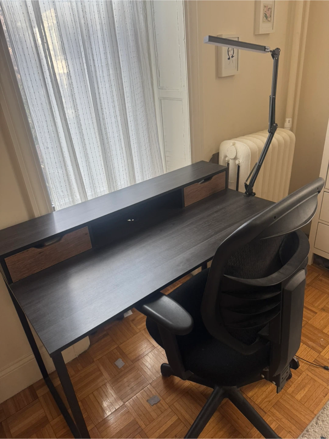 Black Mesh Office Chair - photo 2