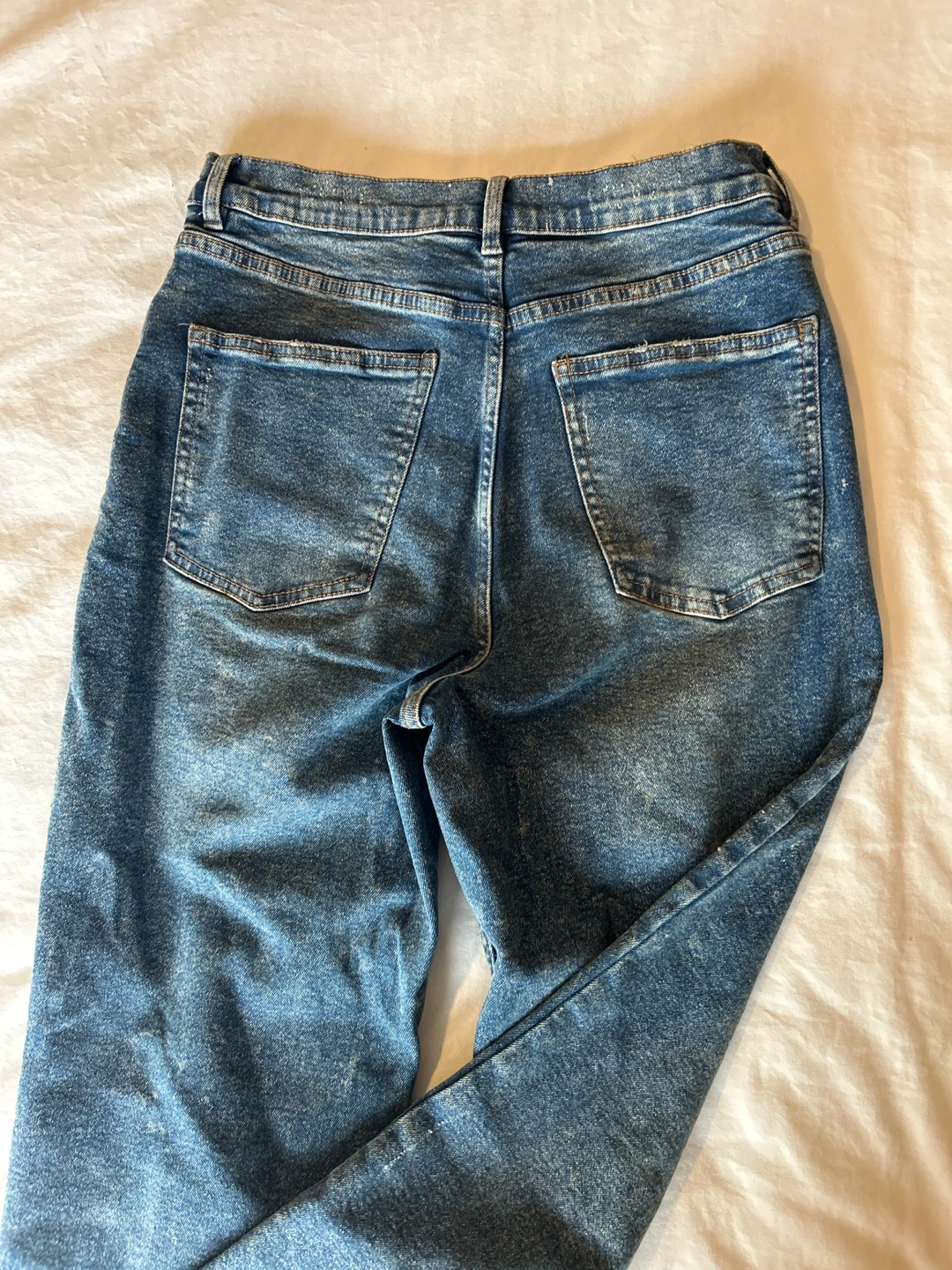 Ardene Straight Leg Jeans - Blue Wash - photo 4