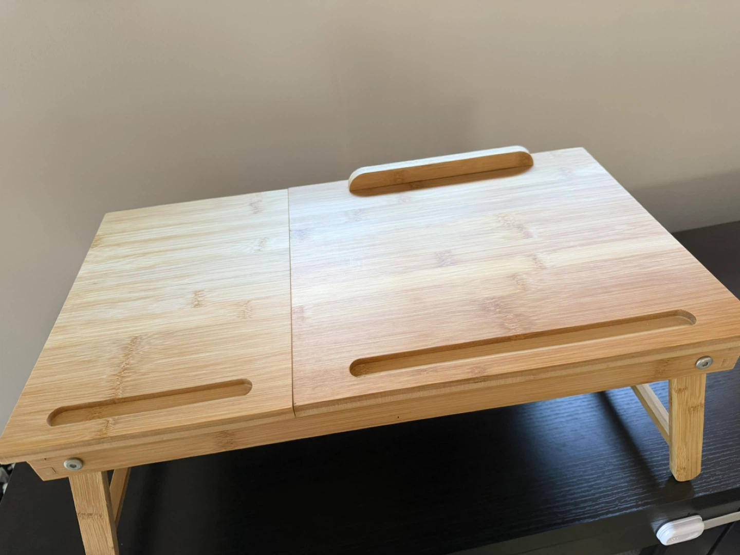 Bamboo Foldable Laptop Bed Tray