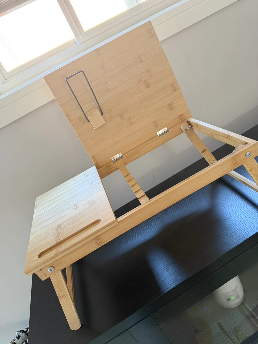 Bamboo Foldable Laptop Bed Tray - photo 4
