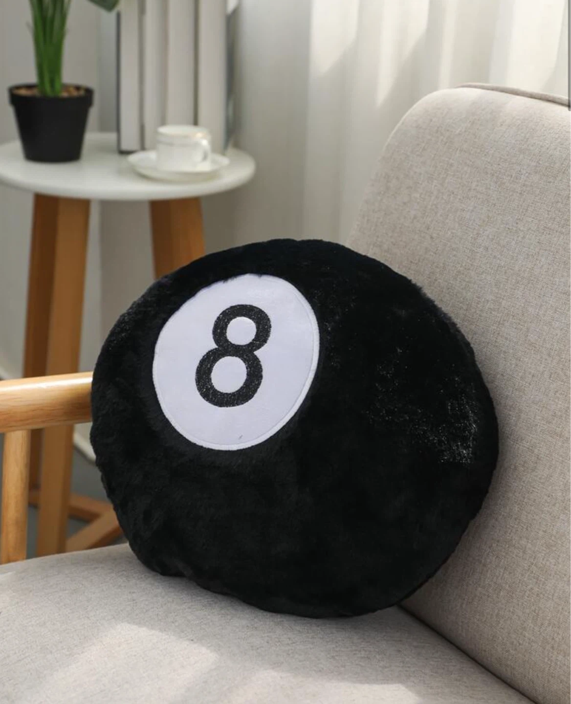 8 Ball Pillow Cushion - photo 2