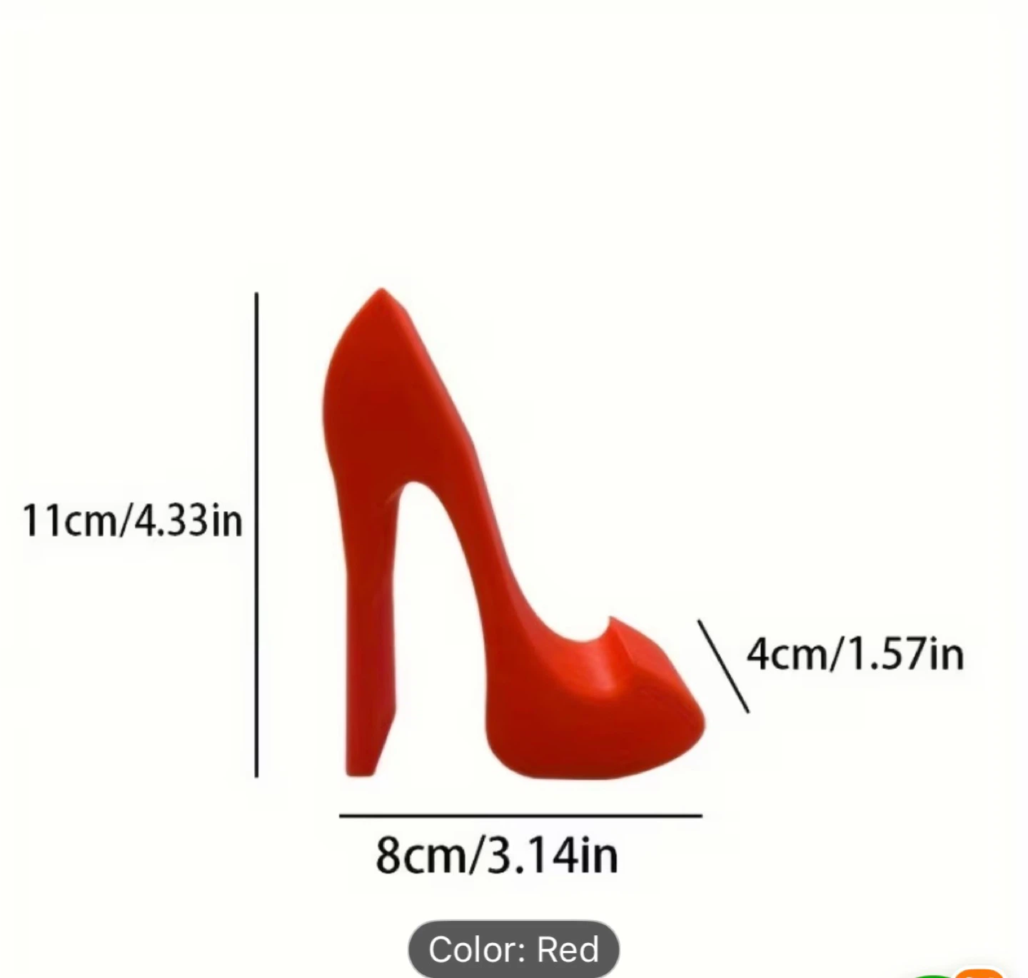 Red High Heel Phone Stand - photo 2