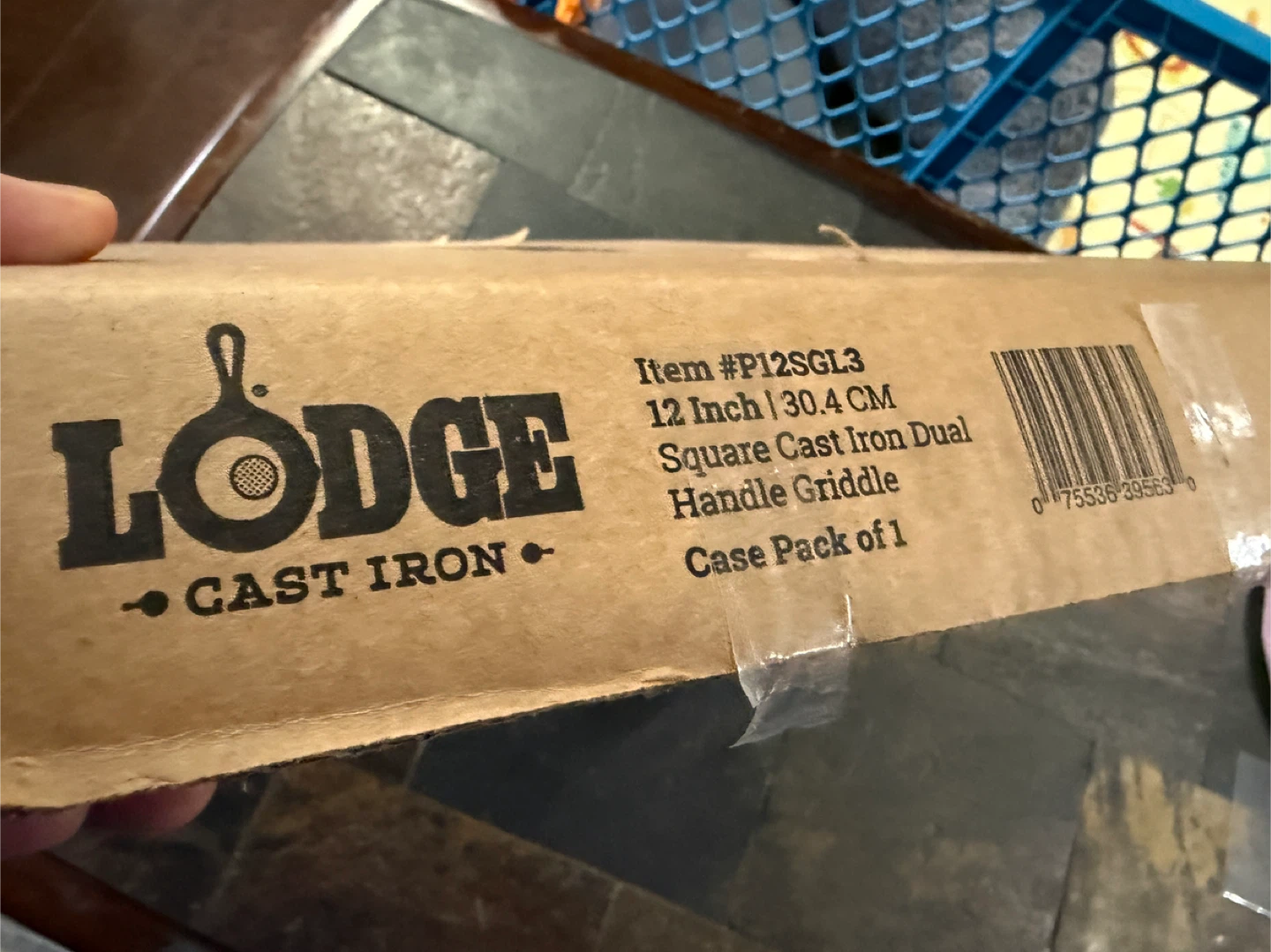 Lodge 12 Inch Square Cast Iron Griddle - photo 3