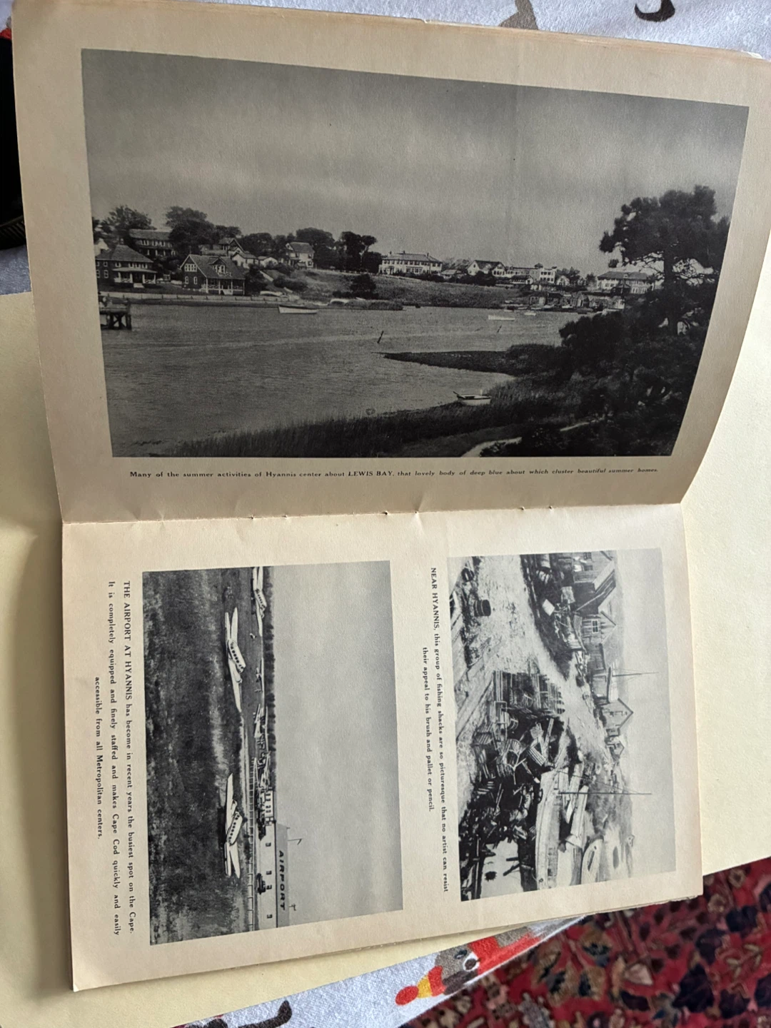 Vintage 1940s Cape Code Illustrated Tichnor travel guide USA - photo 4