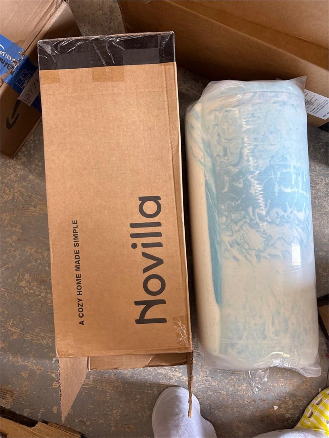 Novilla Memory Foam Mattress Topper Queen - 3 Inch - photo 2