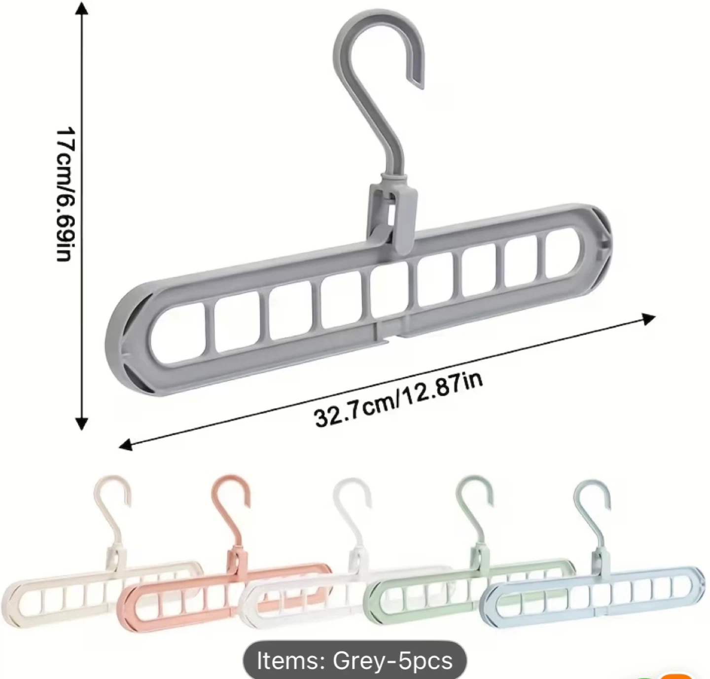 5 Pcs Space Saving Hanger Set - photo 2