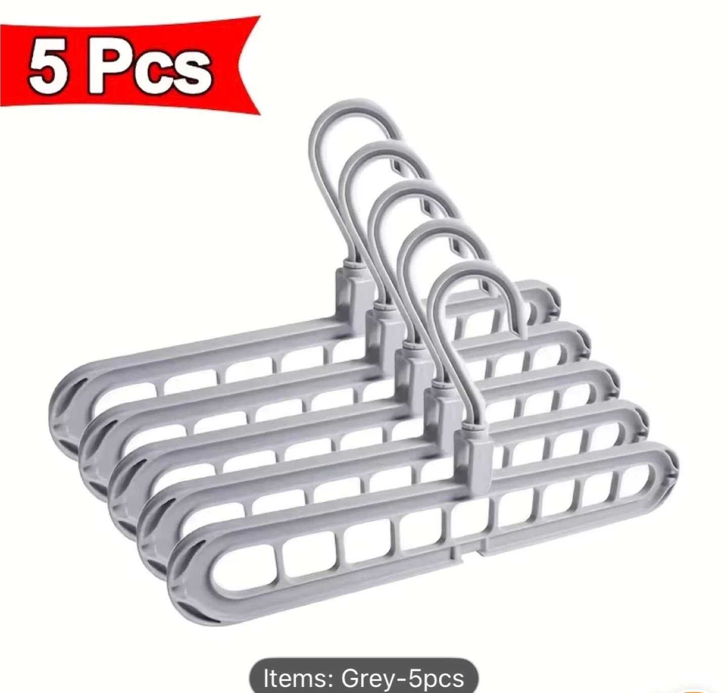 5 Pcs Space Saving Hanger Set