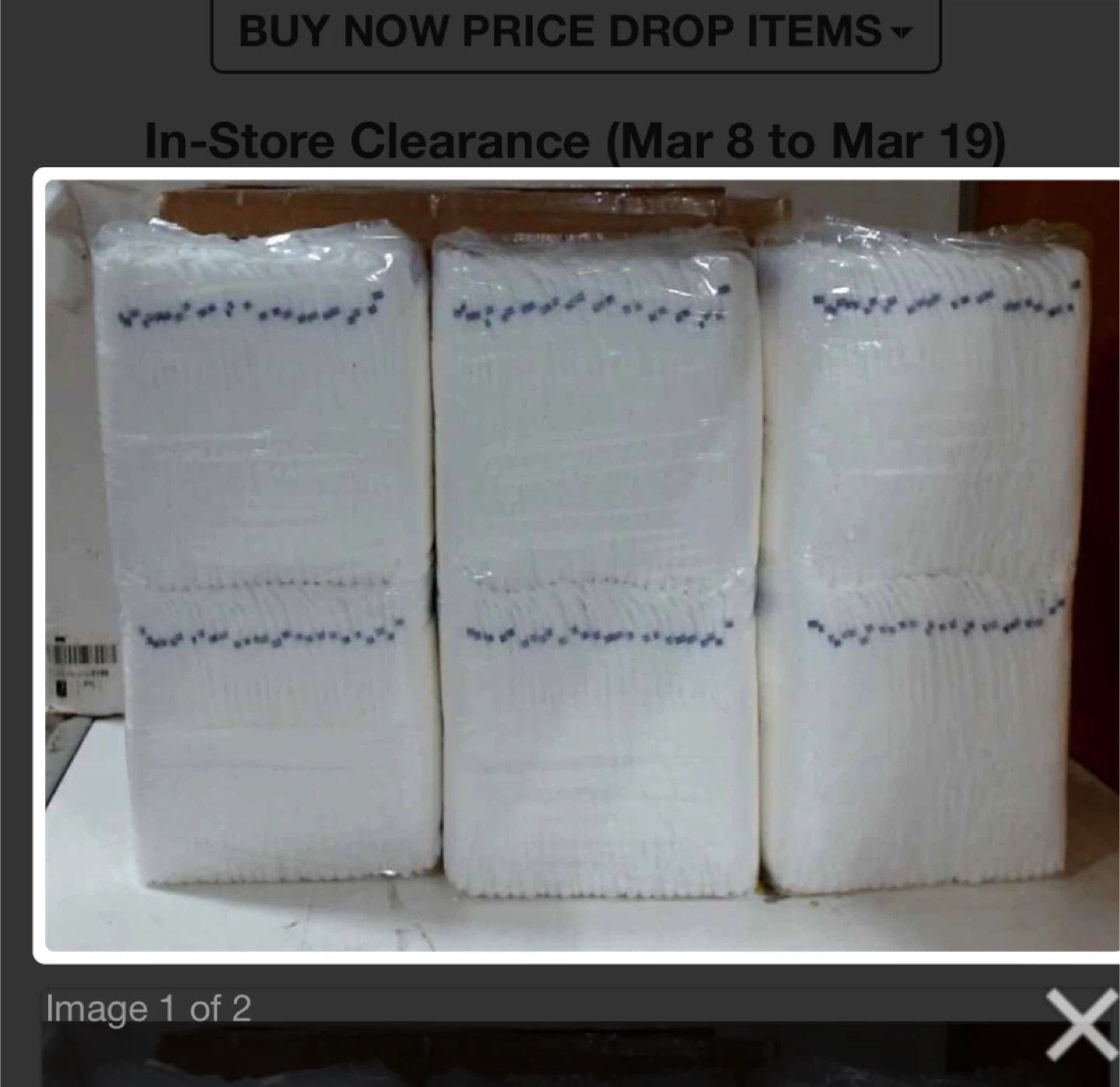 Diapers size 3-135 count Royals