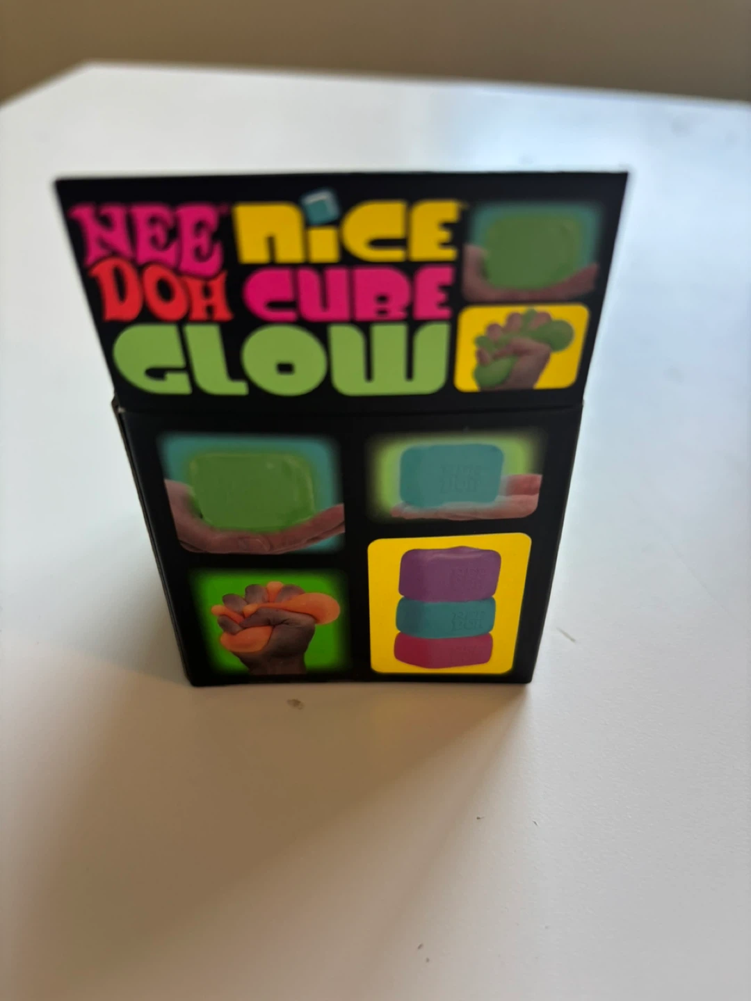 Nee Doh Nice Cube Glow Squishy Toy - photo 3