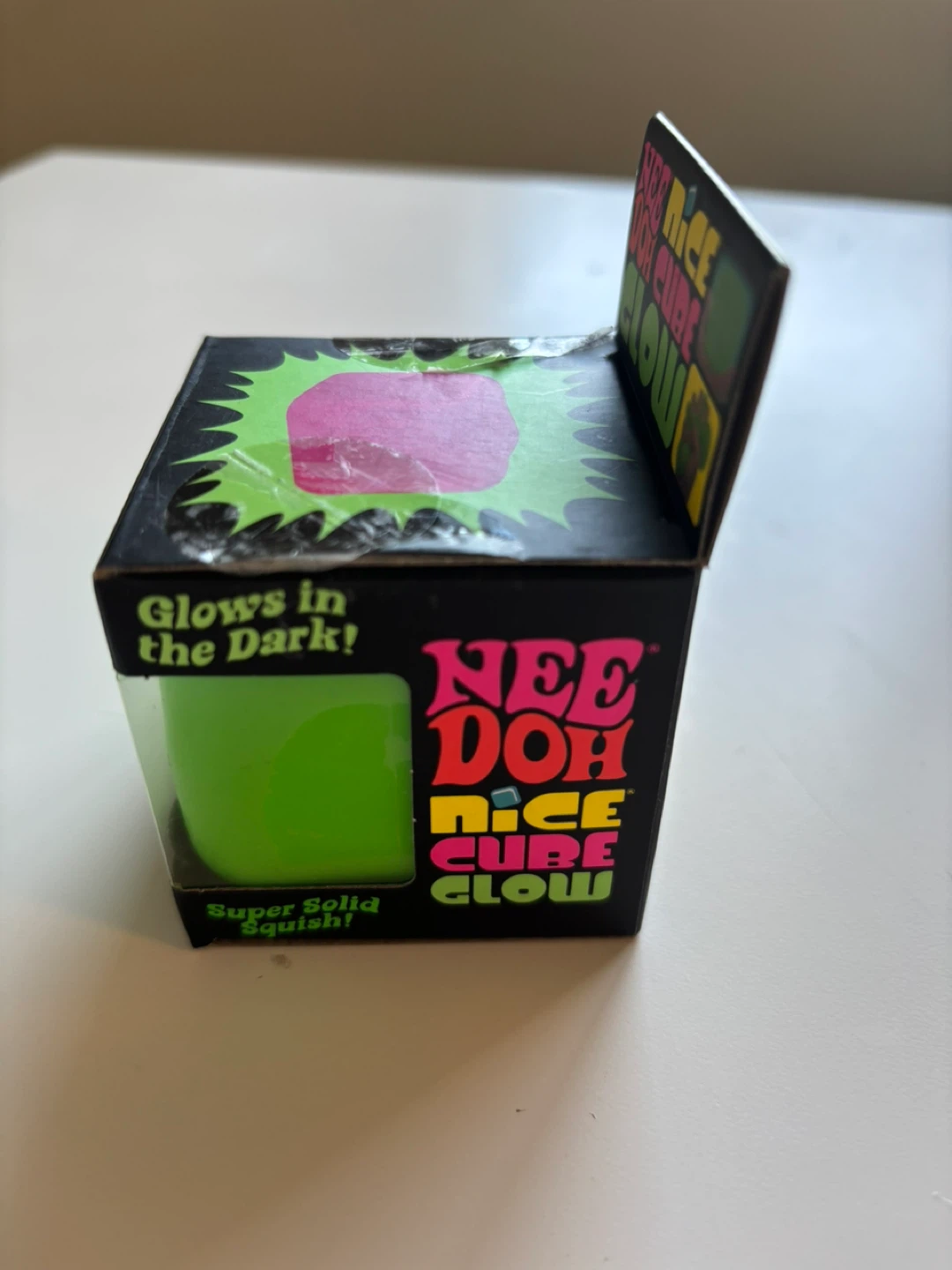 Nee Doh Nice Cube Glow Squishy Toy - photo 4
