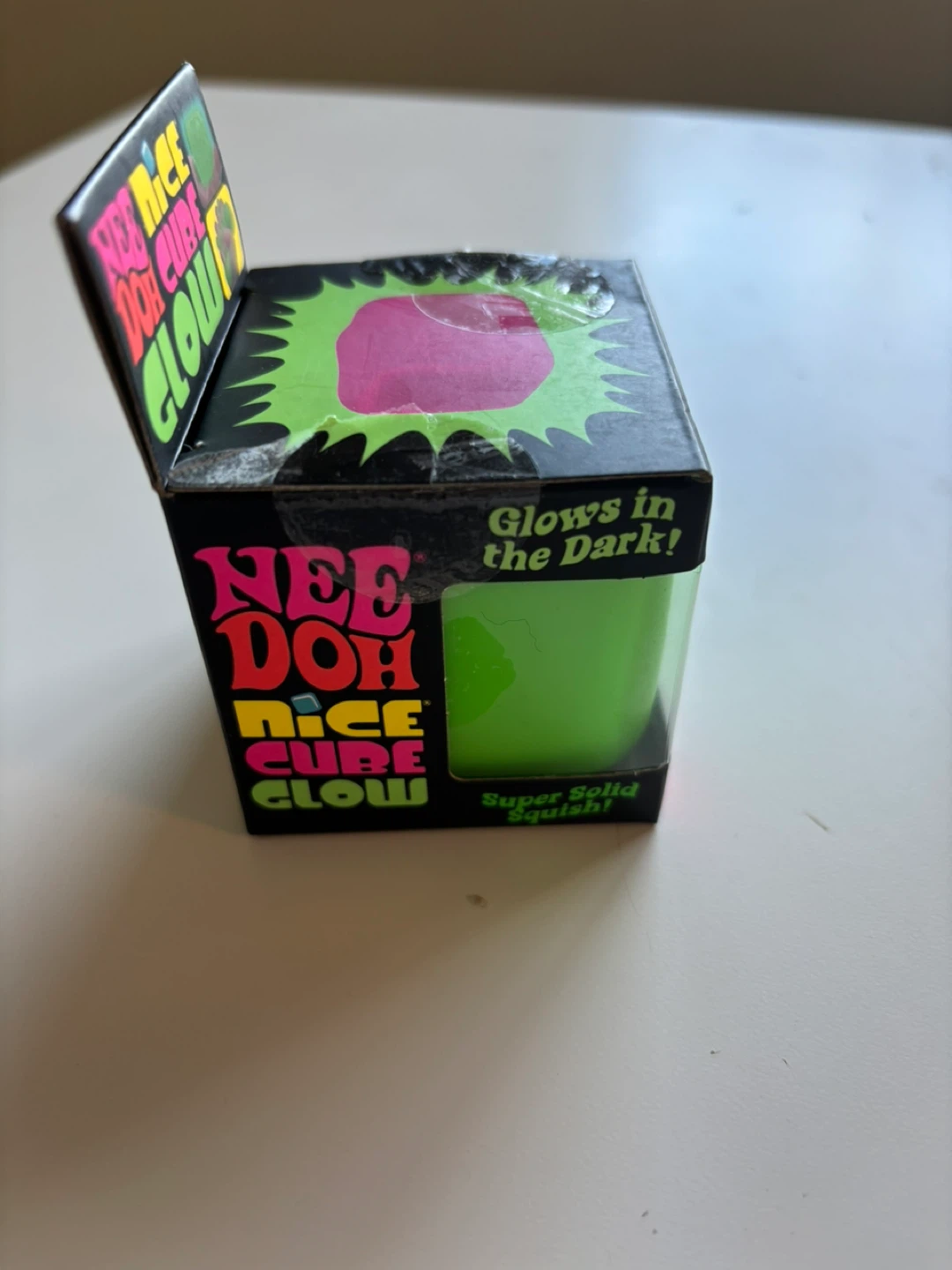 Nee Doh Nice Cube Glow Squishy Toy - photo 2
