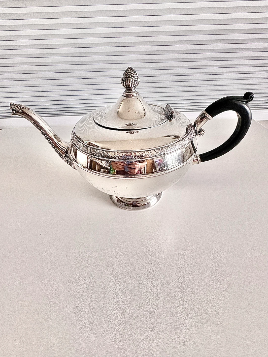 WM A. Rogers Silver Plated Teapot