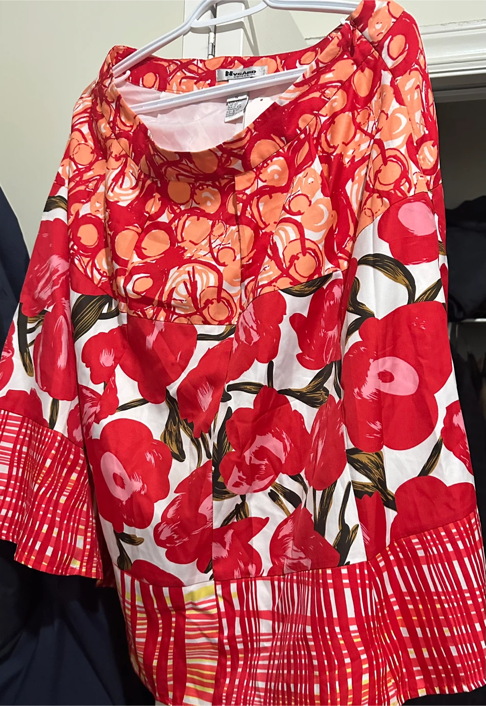 Nygård Collection Women's Size 12 Floral Print Skirt