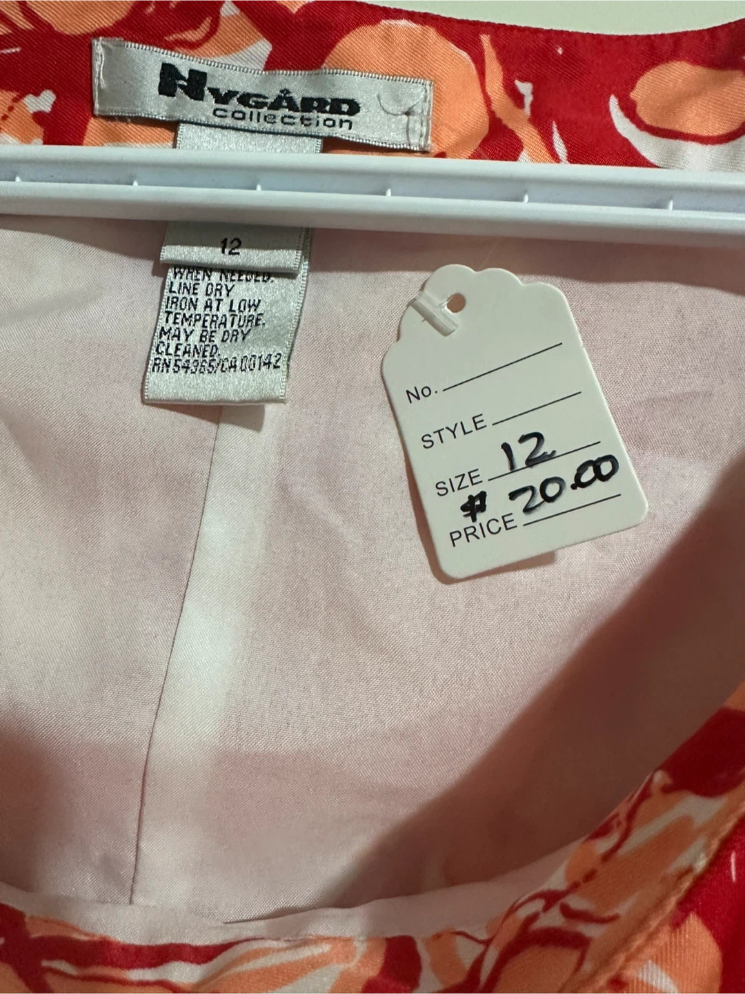 Nygård Collection Women's Size 12 Floral Print Skirt - photo 2