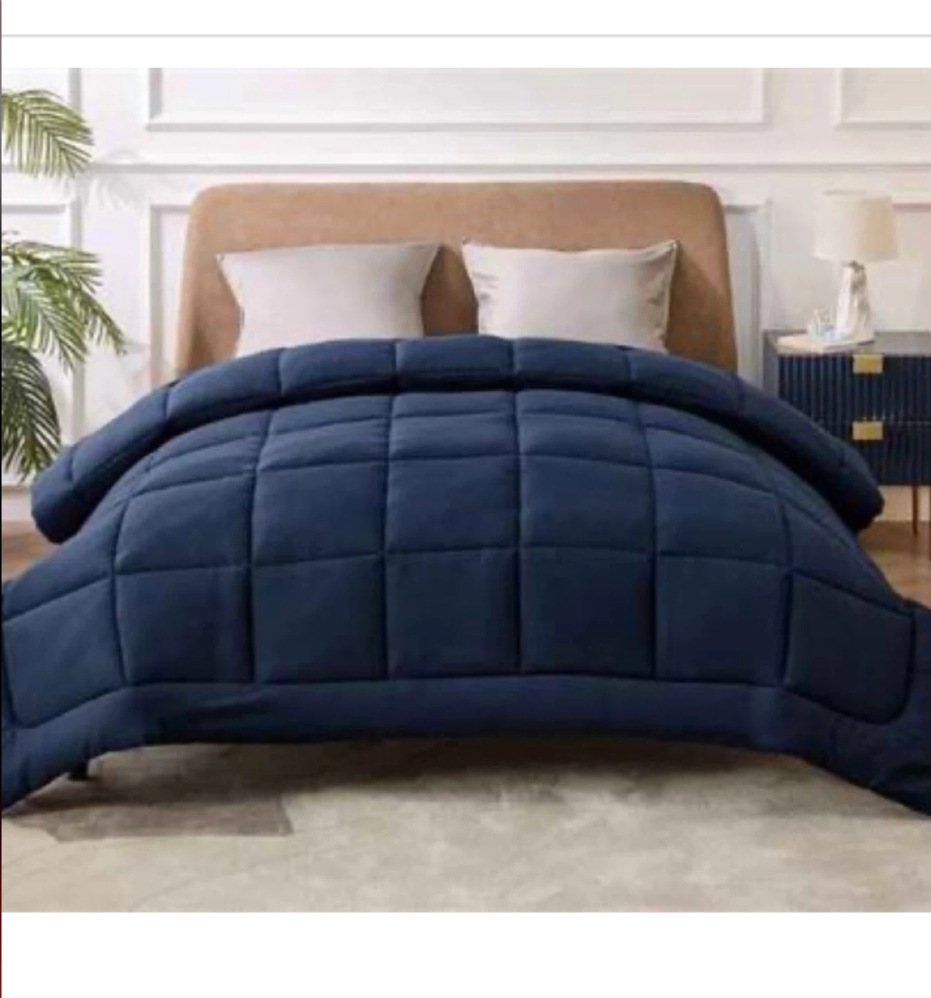 Navy Blue down Comforter king