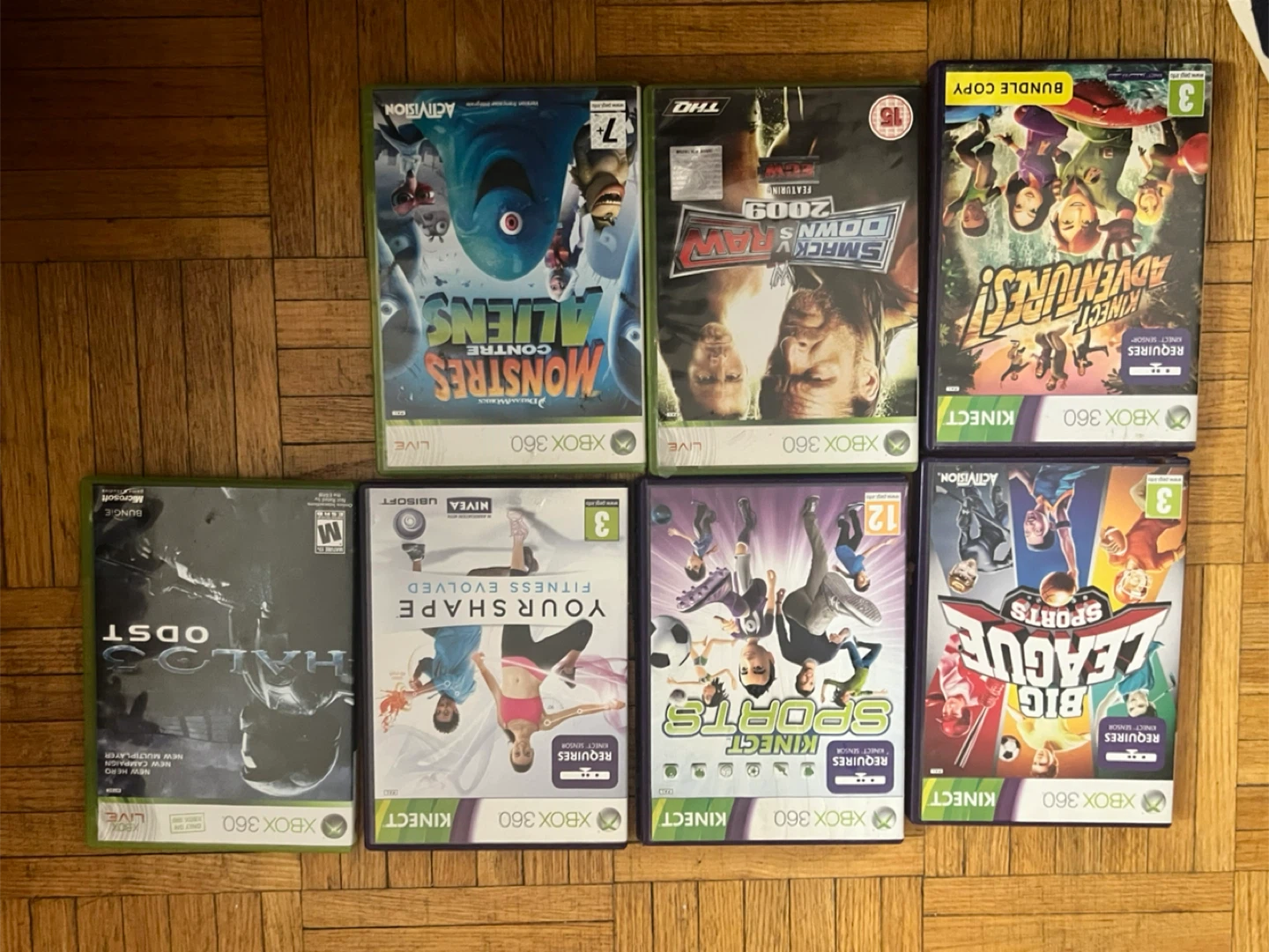 Xbox 360 Kinect Games Bundle