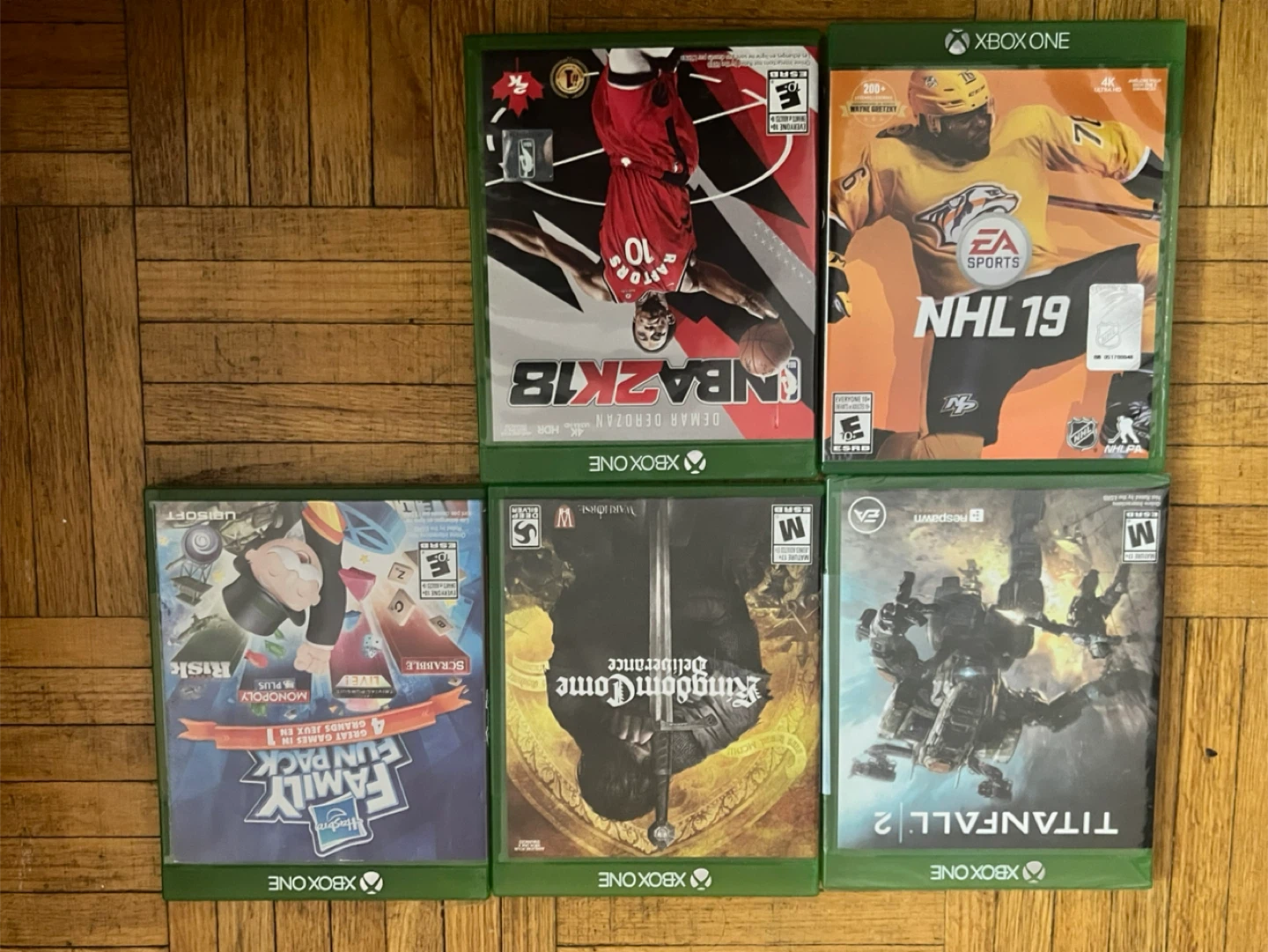 Xbox One Video Games Bundle