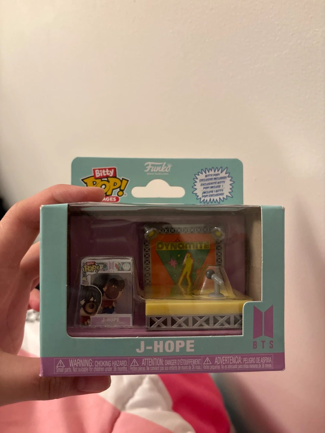 Funko Pop! Bitty Stages BTS J-Hope "Dynamite" Vinyl Figure