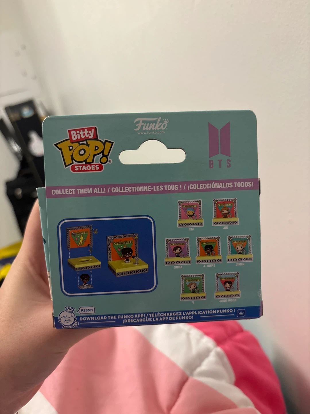 Funko Pop! Bitty Stages BTS J-Hope "Dynamite" Vinyl Figure - photo 2
