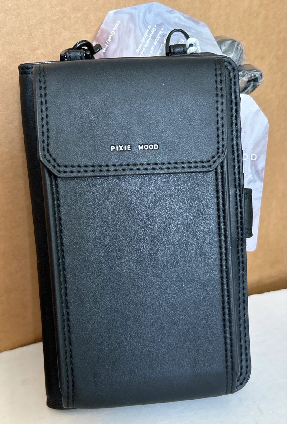 Pixie Mood Rae Phone Crossbody Bag - Black - photo 2