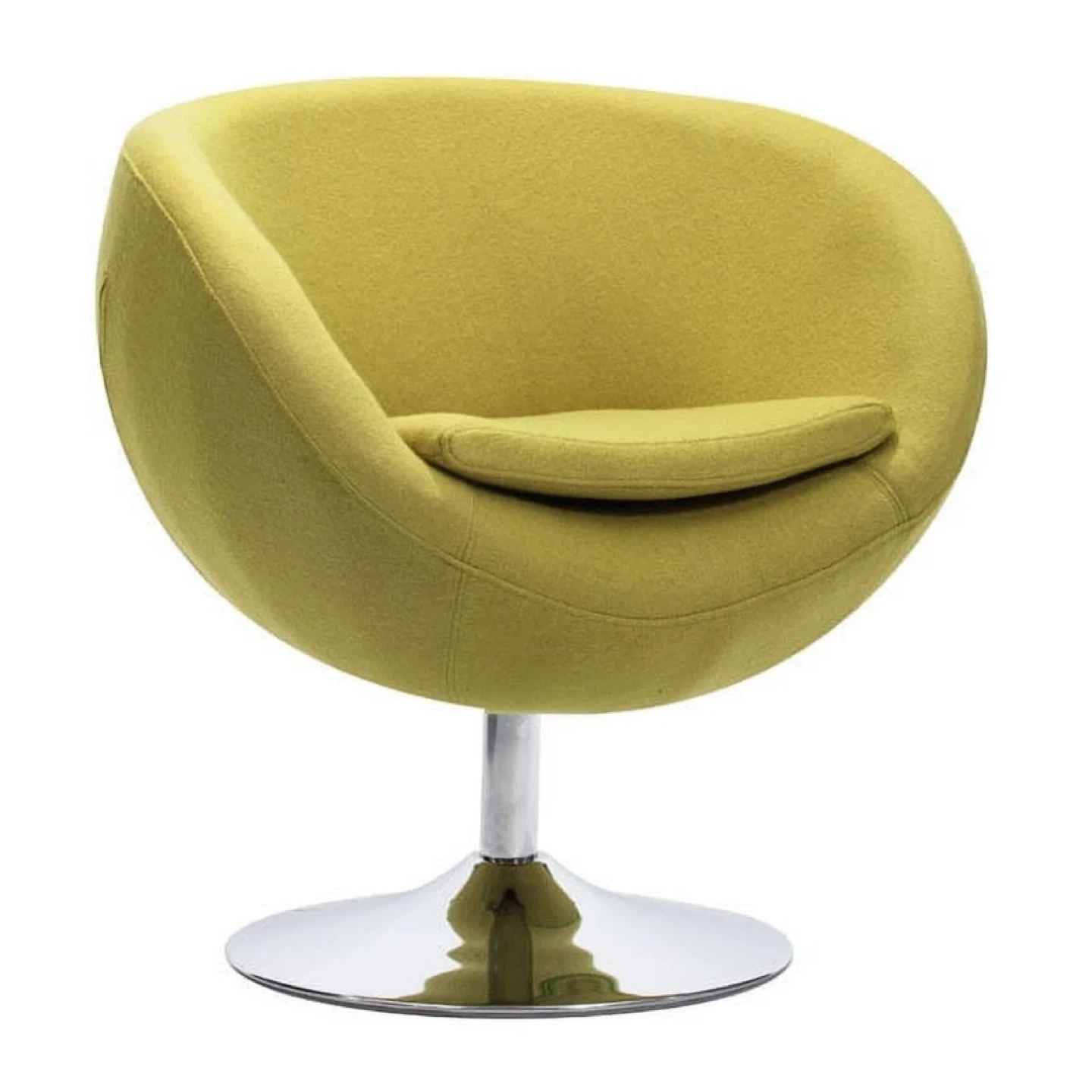 Green Swivel Armchair