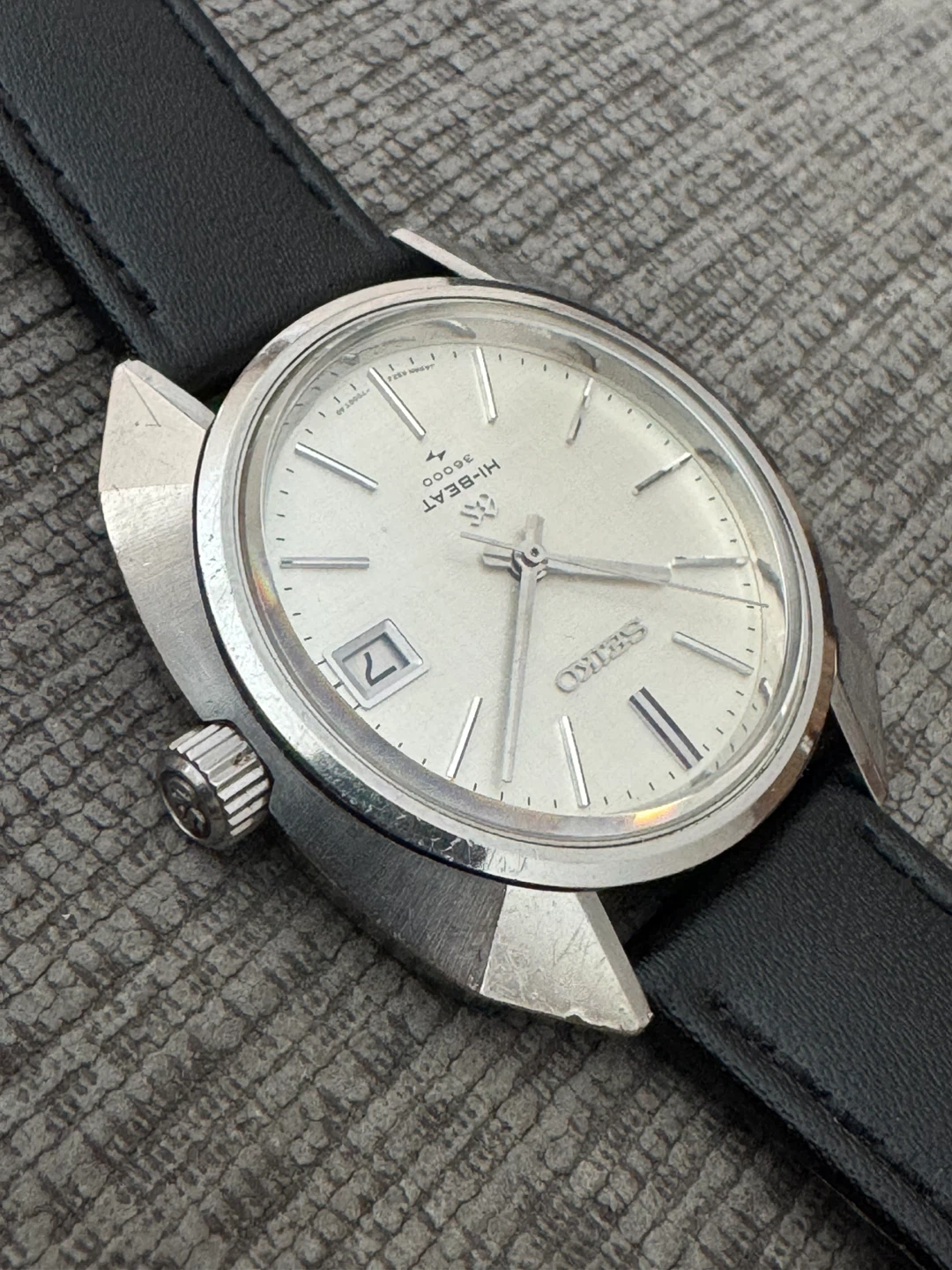 Grand Seiko Vintage “Batwing” Watch Hi-beat 37mm 4522-7000 - photo 5